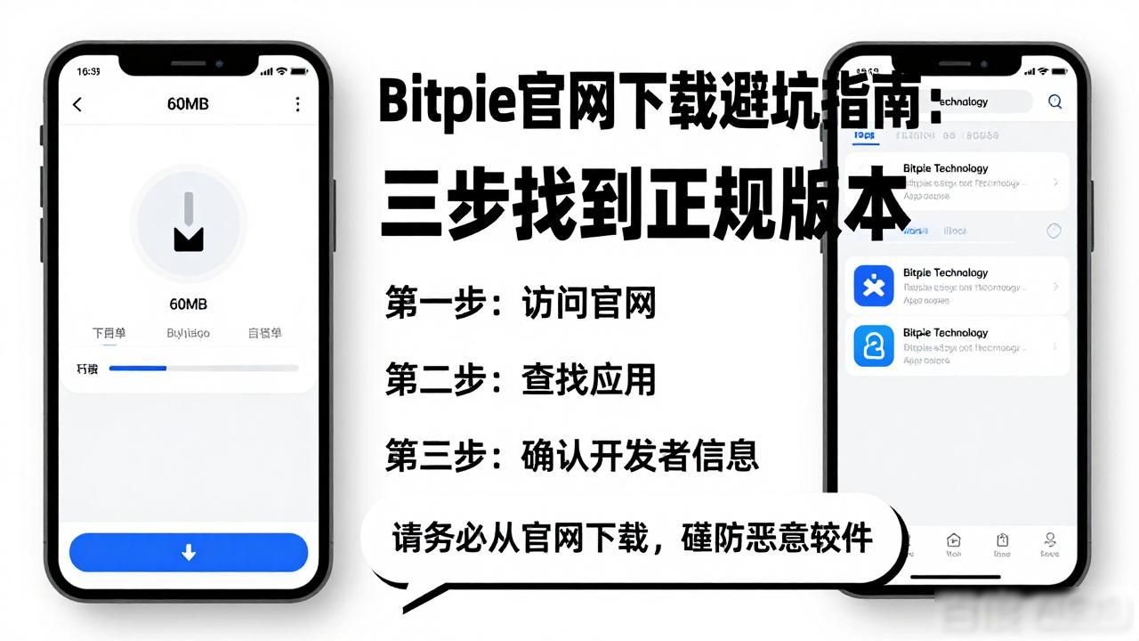 Bitpie官网下载避坑指南：三步找到正规版本