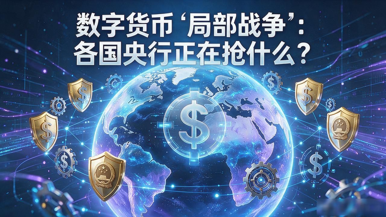 数字货币"局部战争"：各国央行正在抢什么？