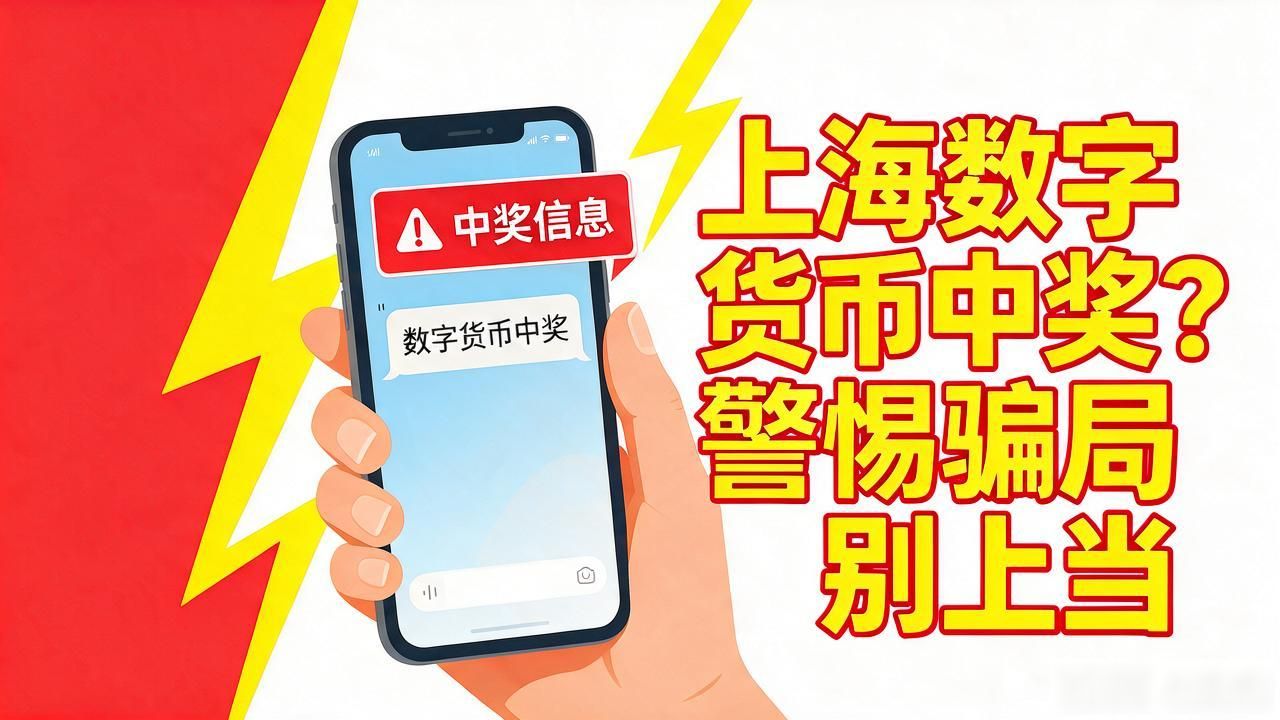 上海数字货币中奖？警惕骗局别上当