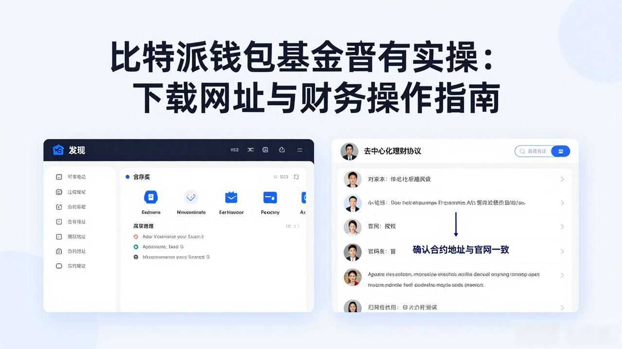 比特派钱包基金管理实操：下载网址与财务操作指南