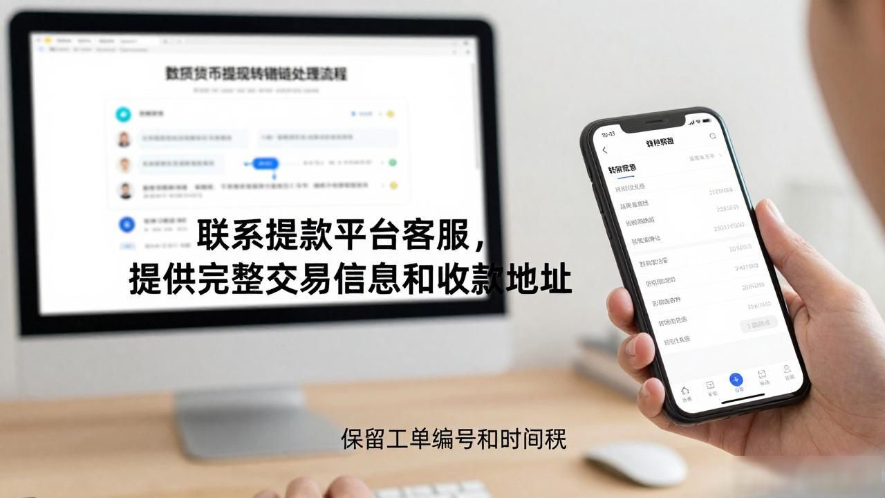 数字货币提现转错链怎么办？手把手教你挽回损失