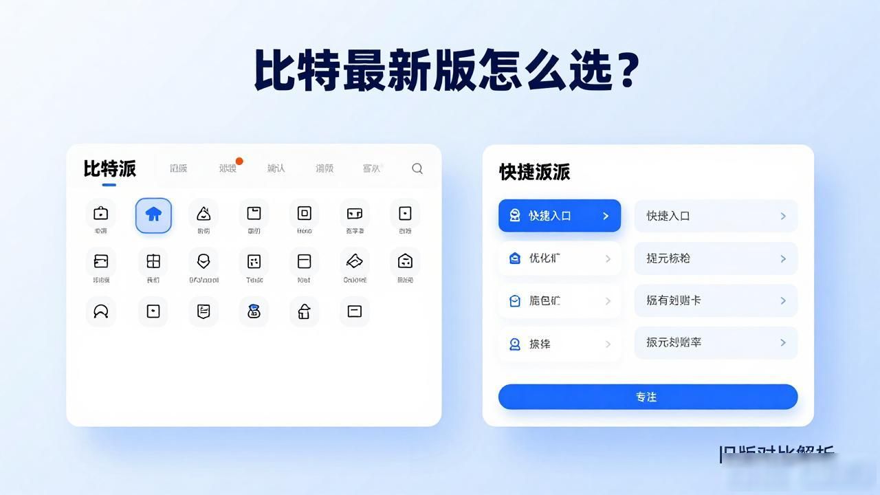 比特最新版怎么选？旧版对比解析帮你避坑