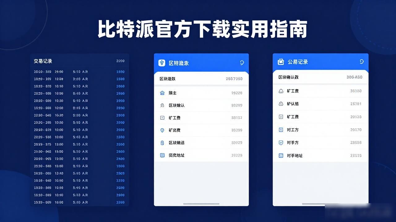 比特派官方下载实用指南 手把手教你提升数字资产交易透明性