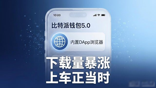 比特派钱包5.0下载量暴涨，现在上车还来得及吗？