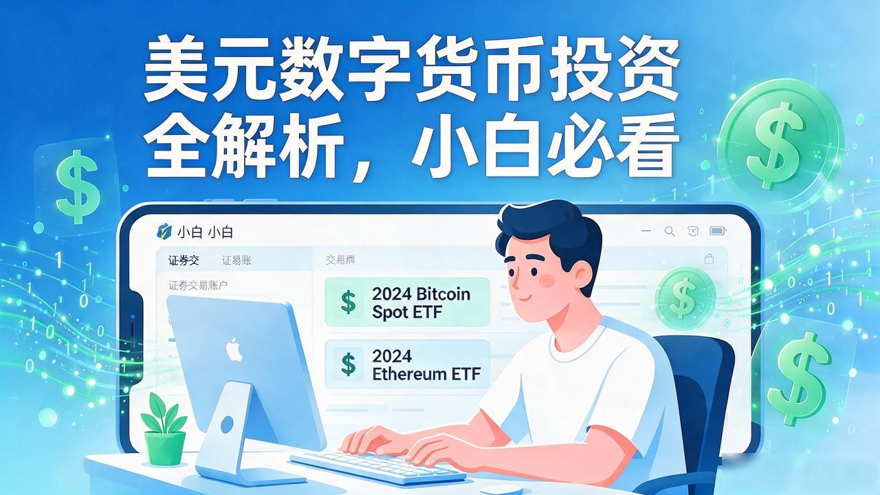 美元数字货币投资全解析，小白必看