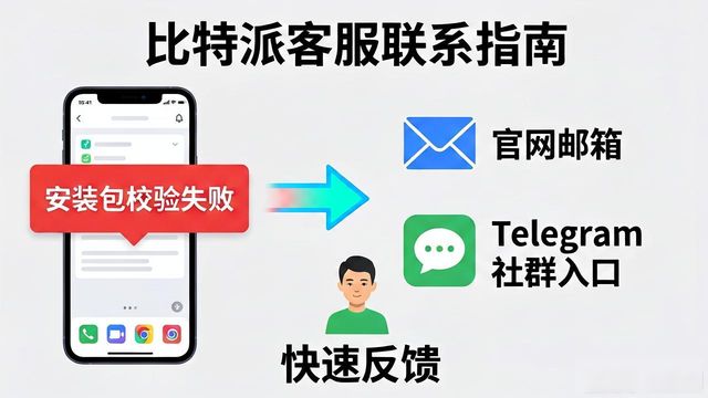 比特派官网客服怎么联系？下载安装遇问题这样解决
