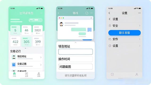 比特派钱包中文版下载后如何找到客服帮助