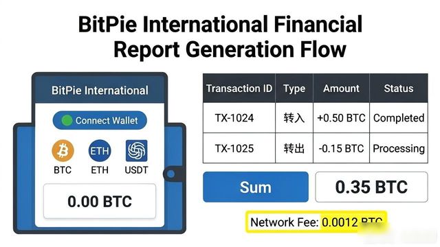 比特派国际版财务报告生成指南