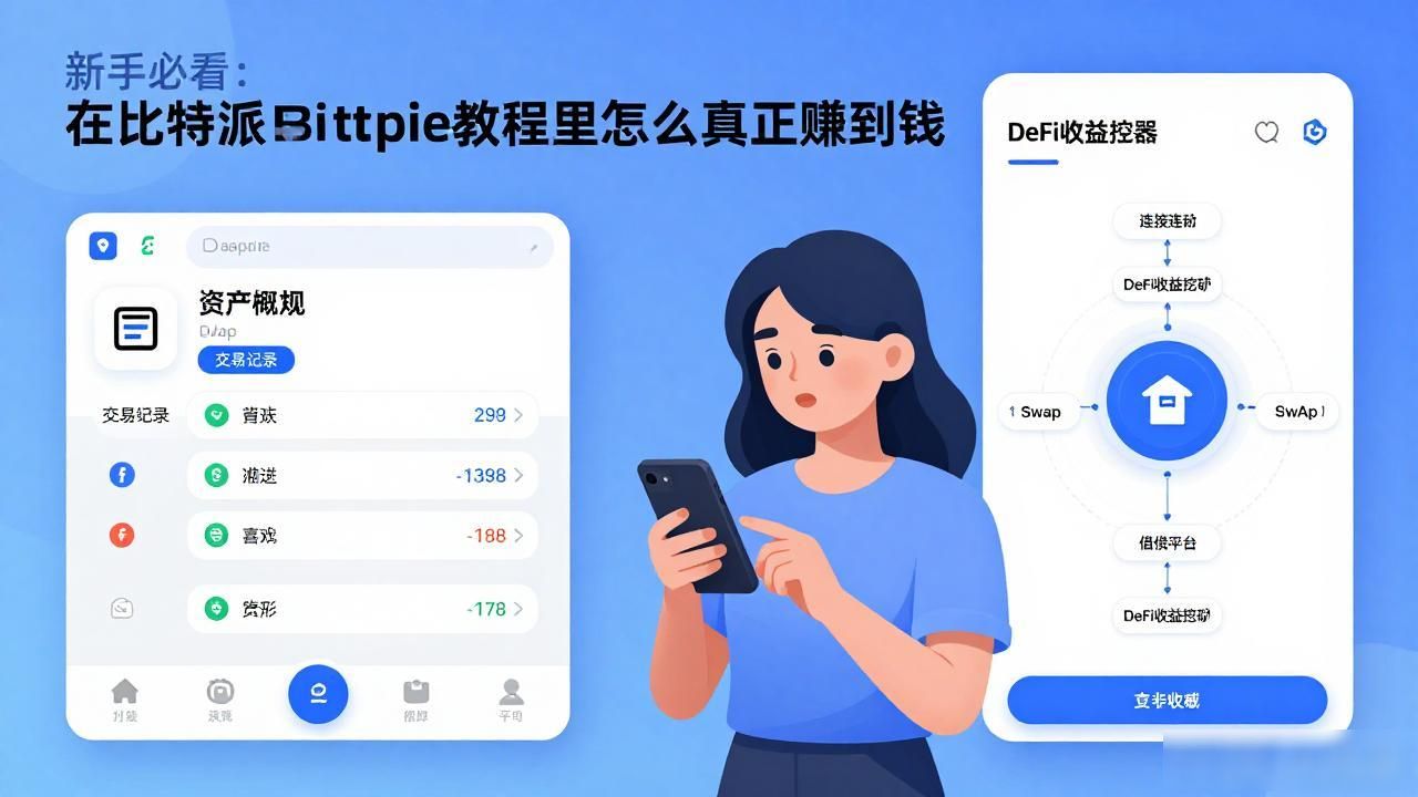 新手必看：在比特派Bitpie教程里怎么真正赚到钱
