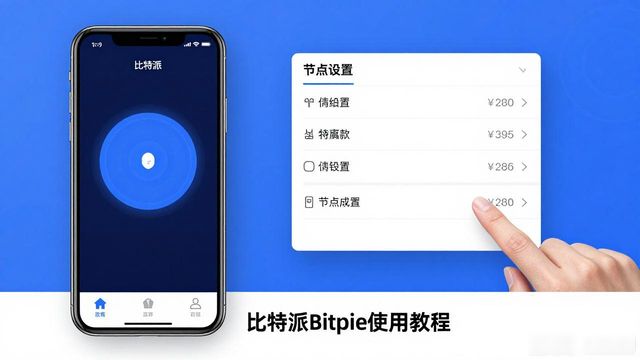 比特派Bitpie使用教程：三步告别卡顿