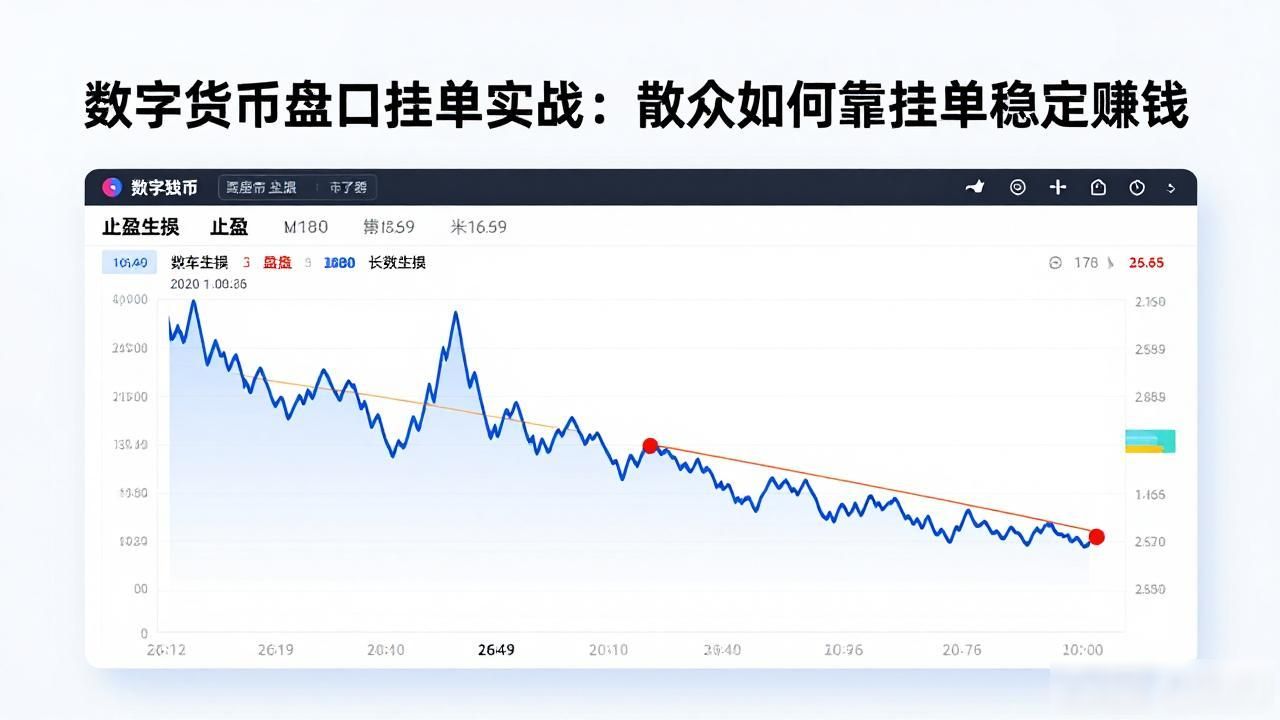 数字货币盘口挂单实战：散户如何靠挂单稳定赚钱