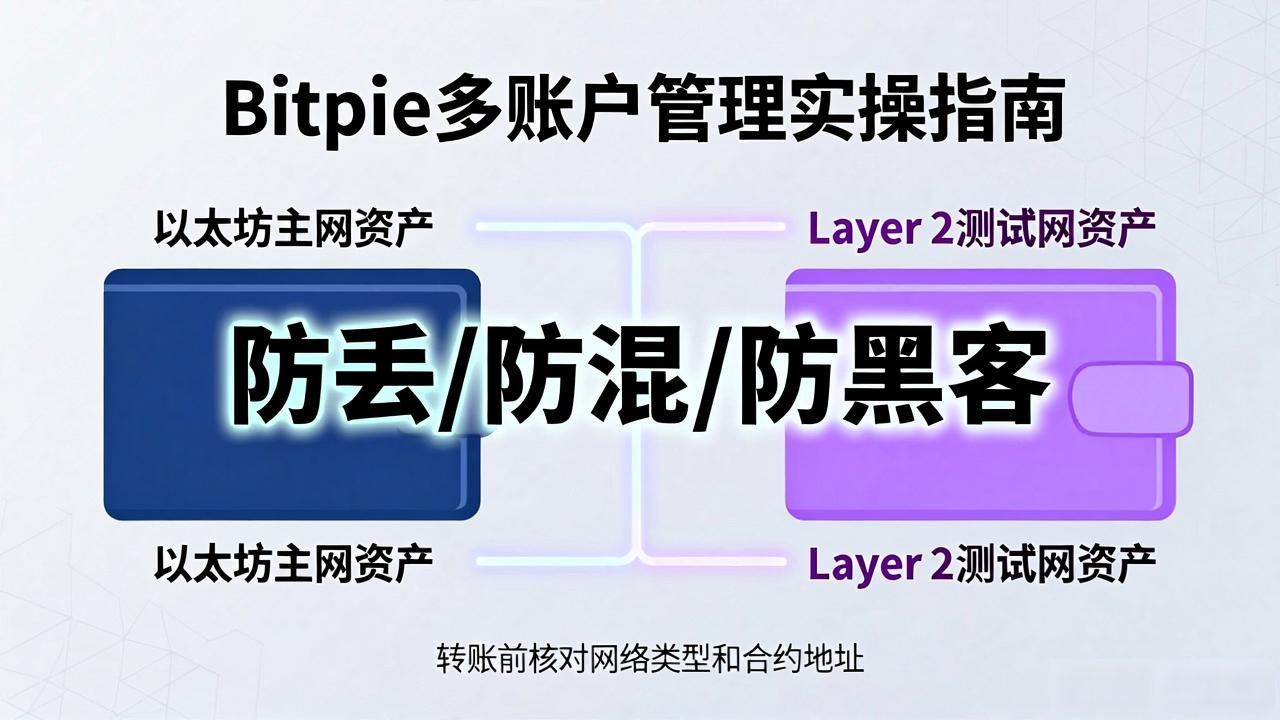 Bitpie多账户管理：防丢、防混、防黑客的实操指南