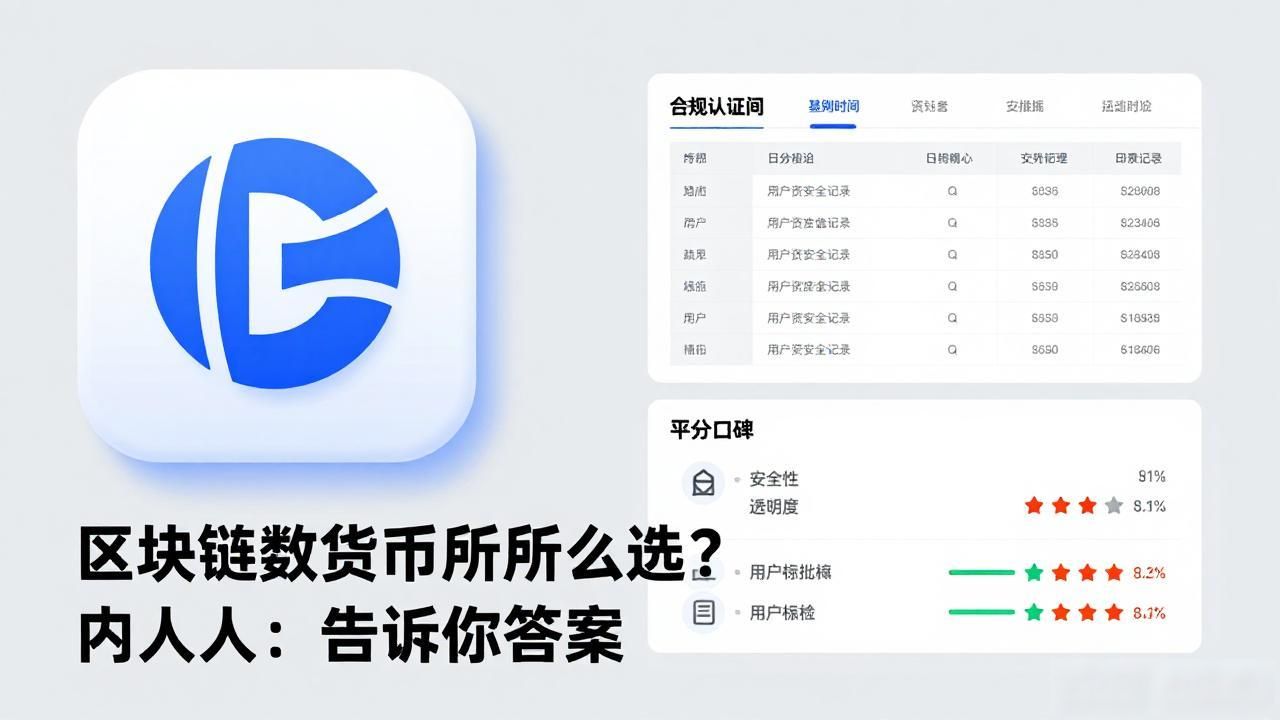 区块链数字货币交易所怎么选？内行人告诉你答案