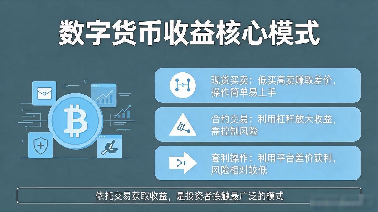 数字货币赚钱路径图：收益链条一览