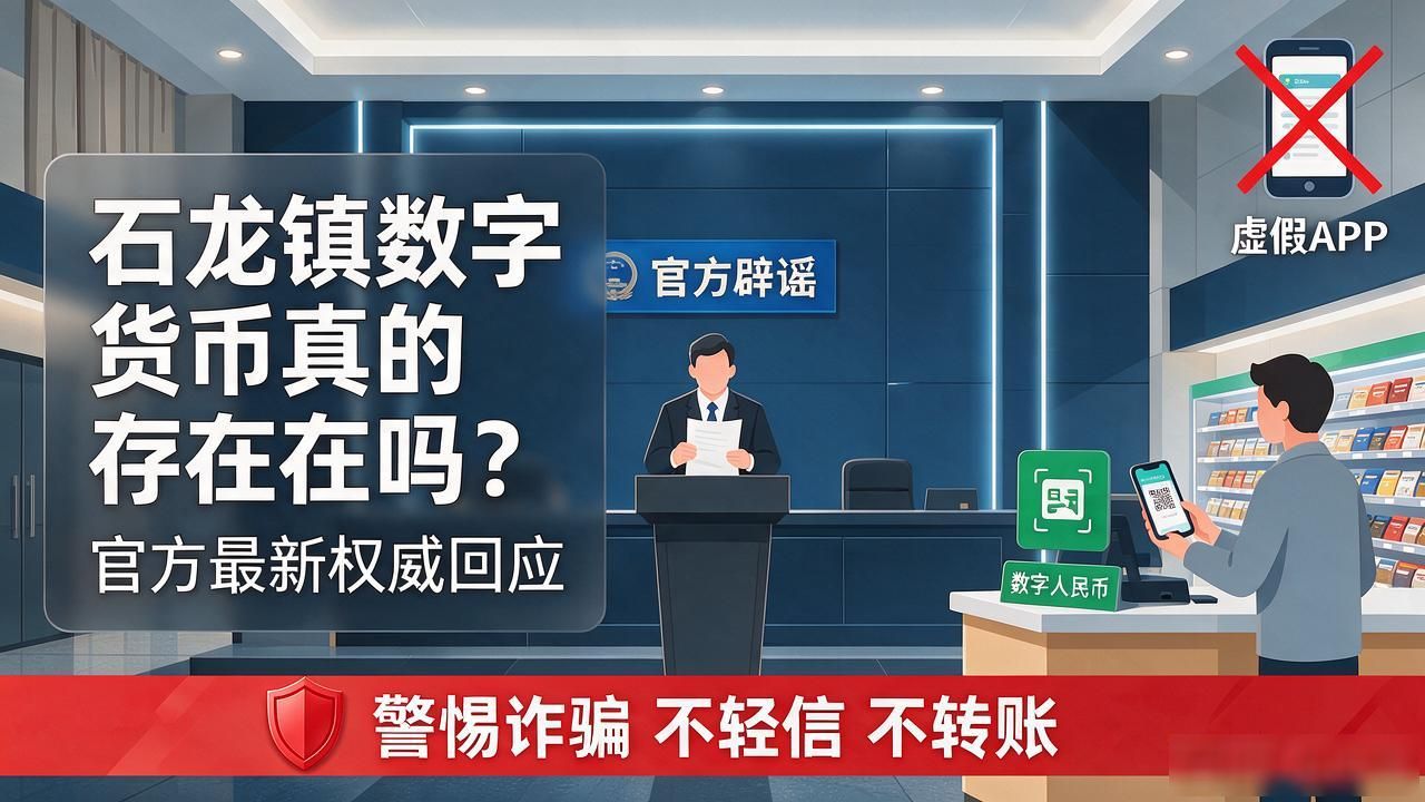 石龙镇数字货币真的存在吗？官方最新权威回应