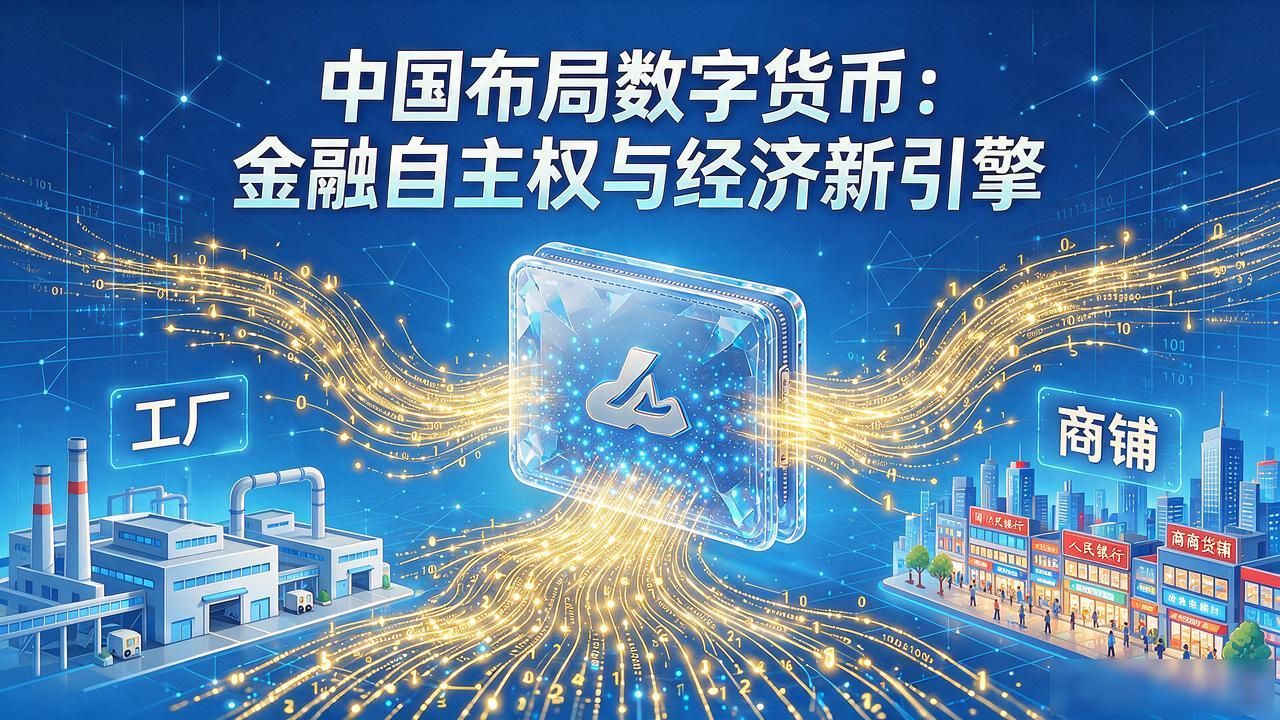 中国布局数字货币：金融自主权与经济新引擎