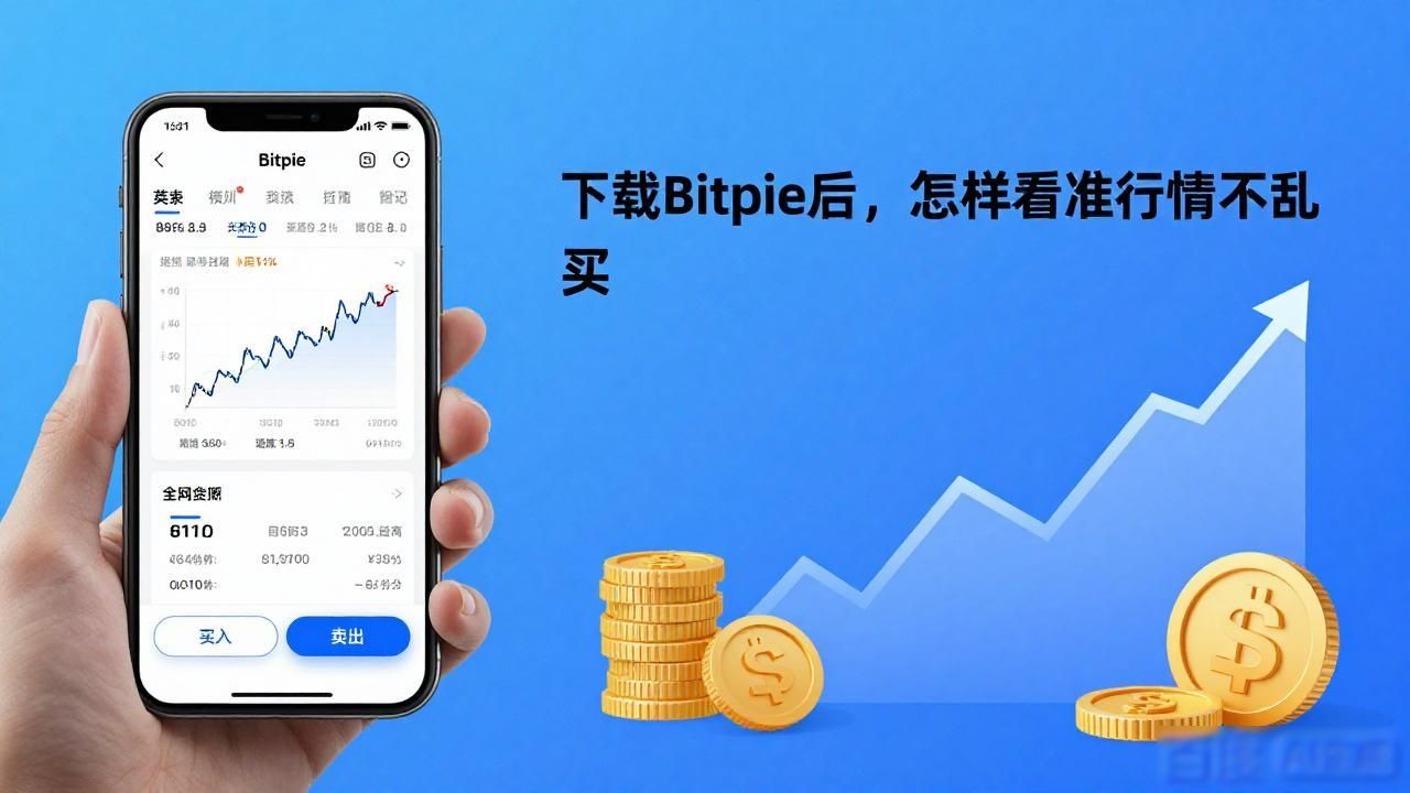 下载Bitpie后，怎样看准行情不乱买