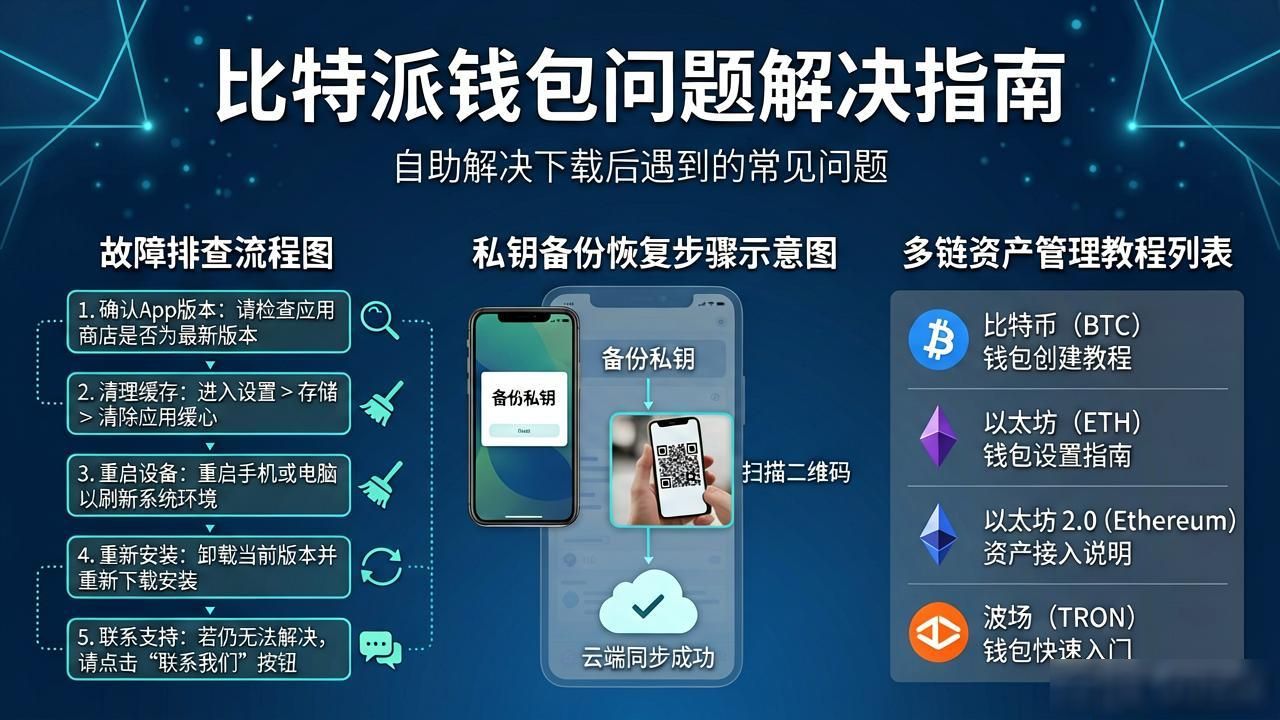 比特派钱包下载后遇到问题怎么办？官方客服支持详解