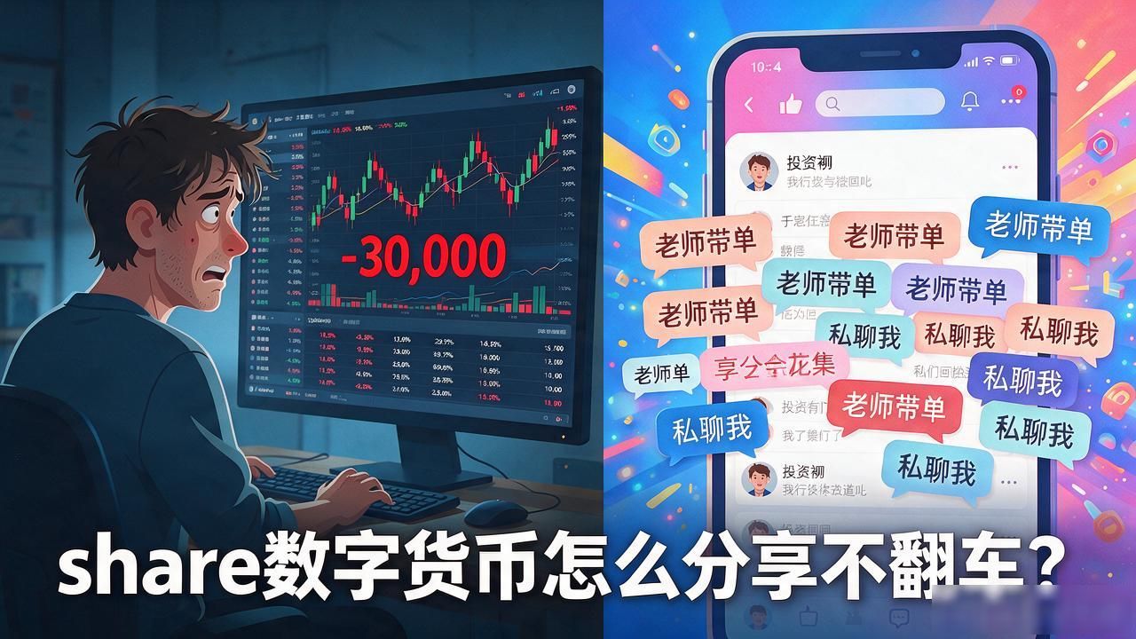 share数字货币怎么分享不翻车？一个亏过三万块的人说点实话