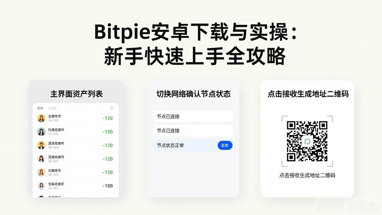 Bitpie安卓下载与实操：新手快速上手全攻略