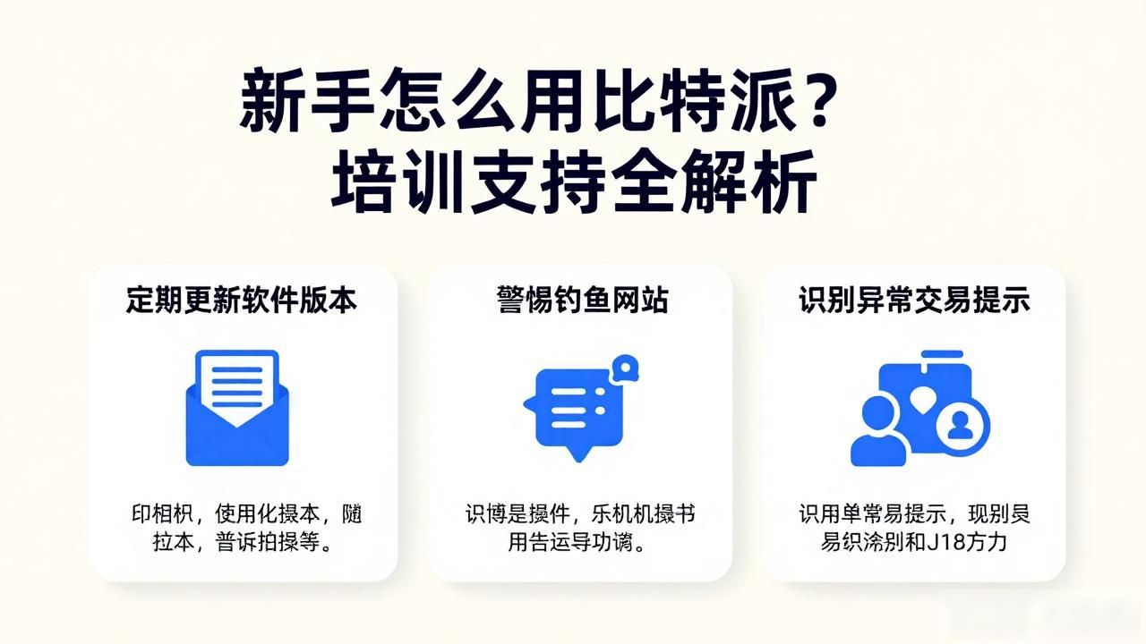 新手怎么用比特派？培训支持全解析