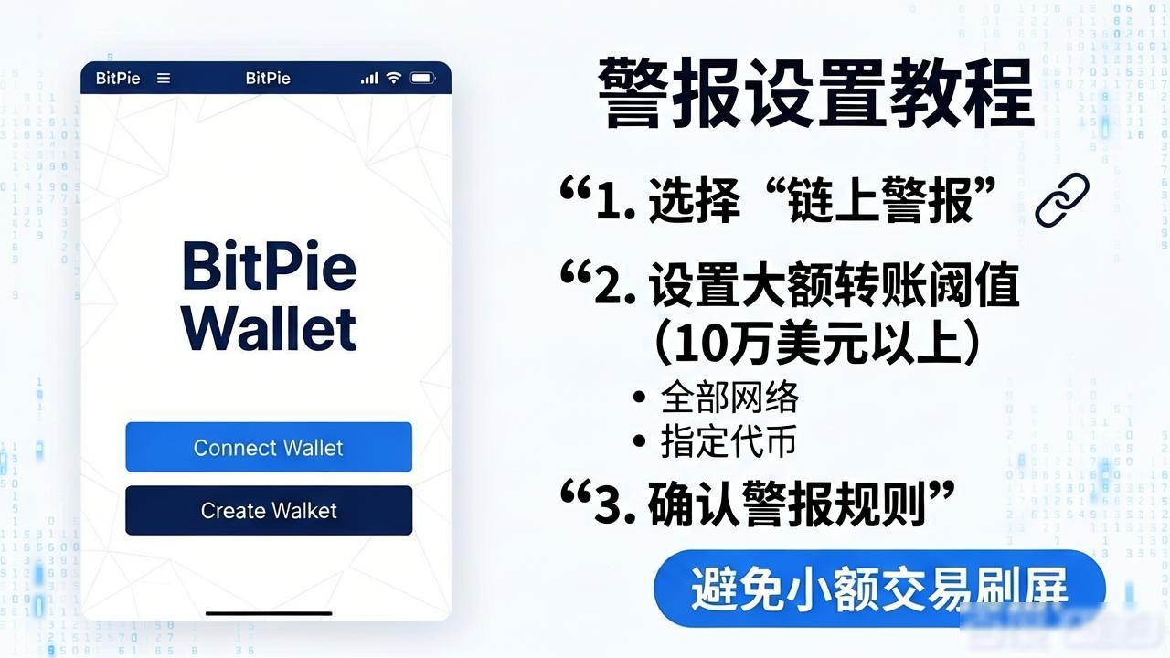 比特派钱包警报设置方法