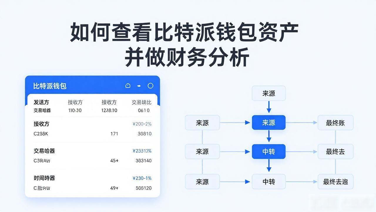 如何查看比特派钱包资产并做财务分析