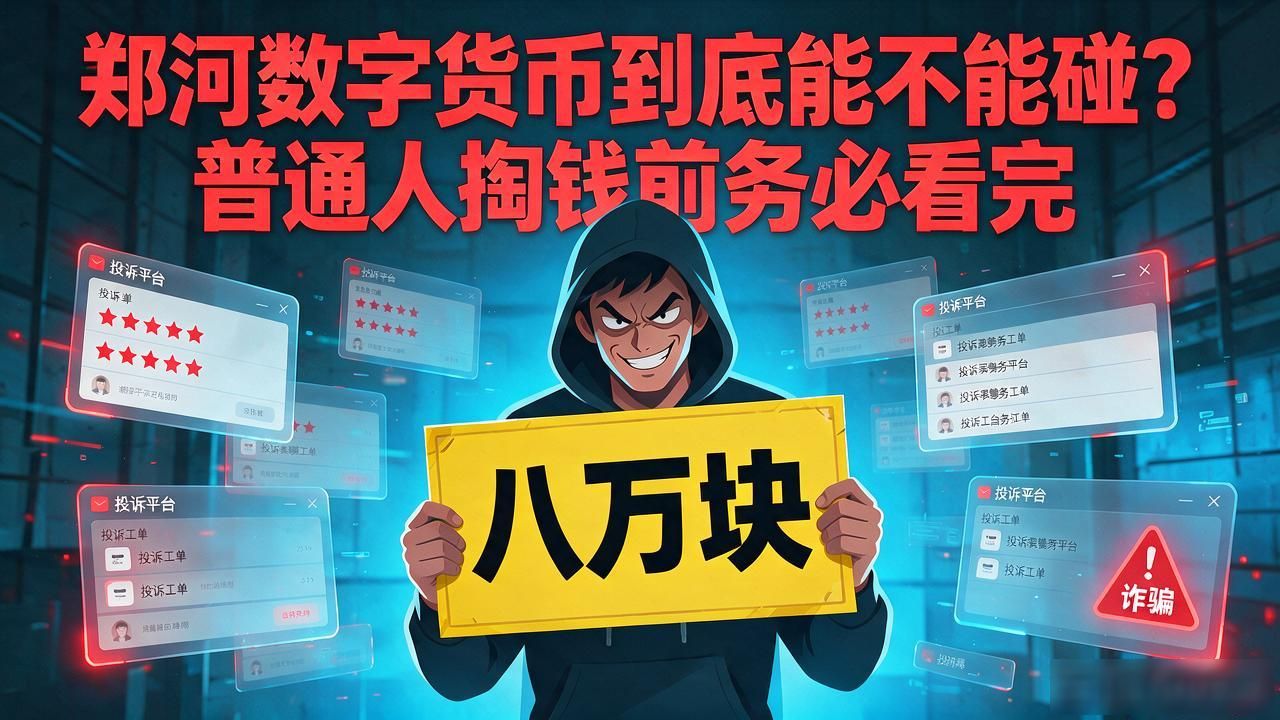 郑河数字货币到底能不能碰？普通人掏钱前务必看完