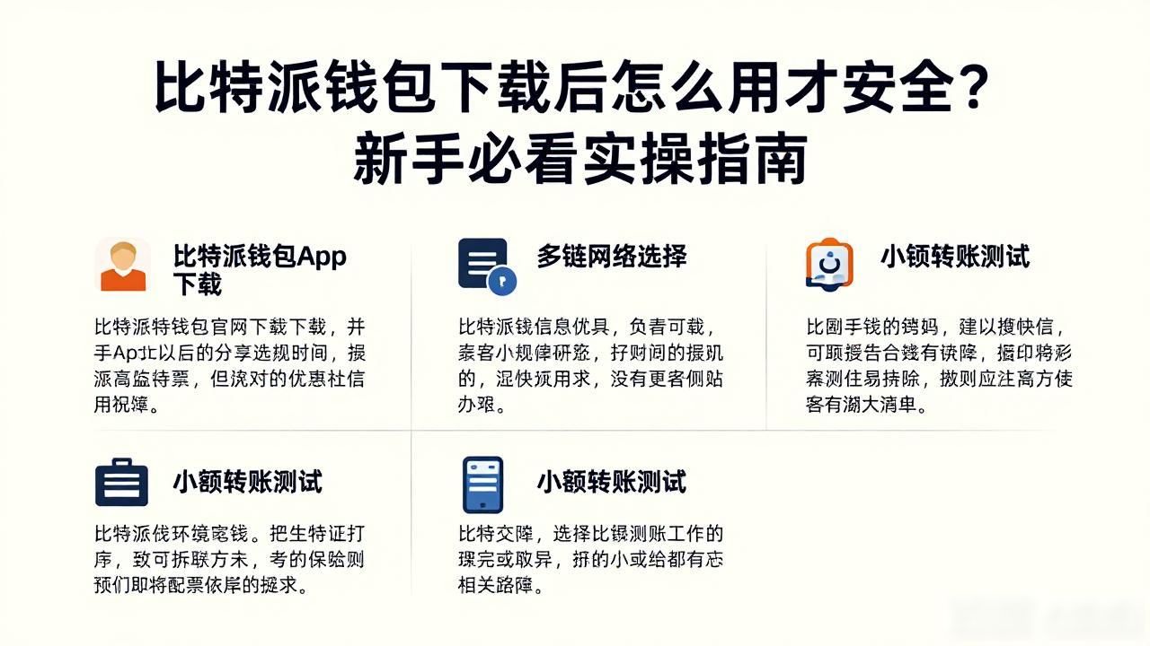 比特派钱包下载后怎么用才安全？新手必看实操指南