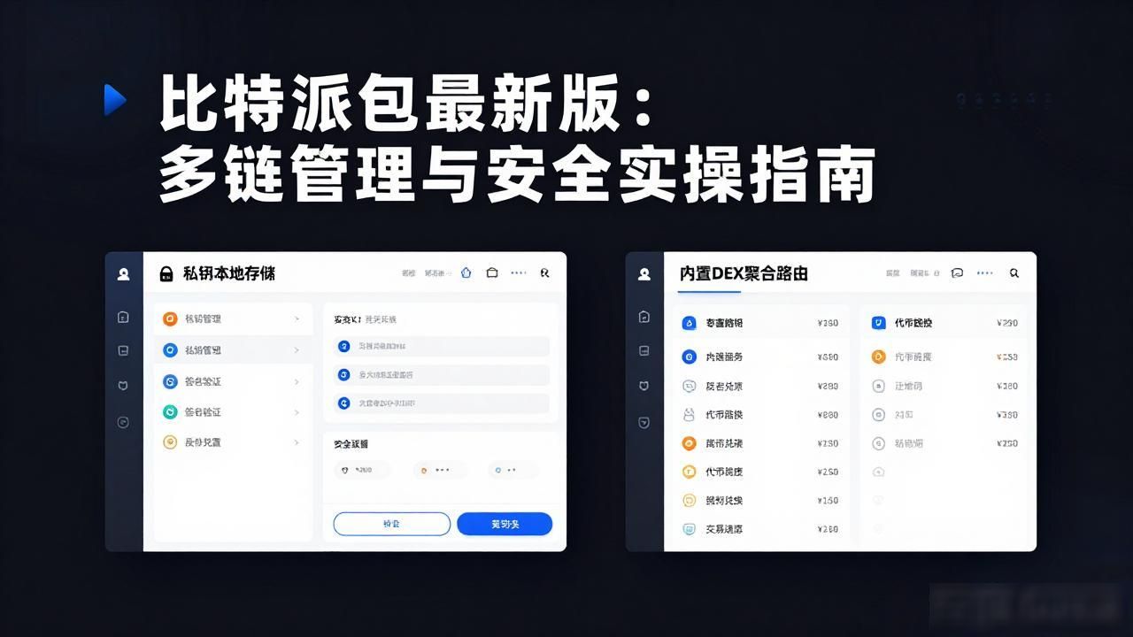 比特派钱包最新版：多链管理与安全实操指南