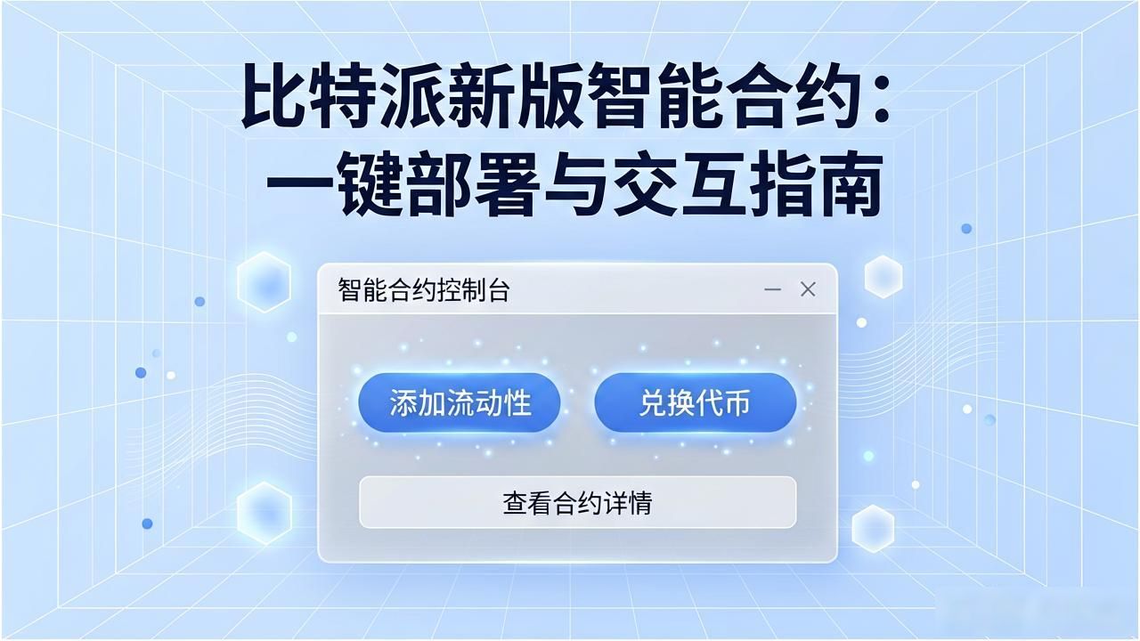 比特派新版智能合约：一键部署与交互指南