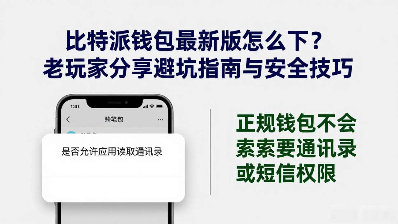 比特派钱包最新版怎么下？老玩家分享避坑指南与安全技巧