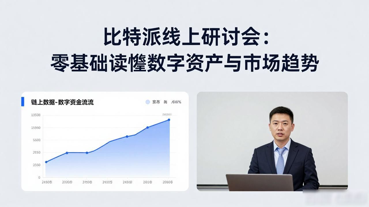 比特派线上研讨会：零基础读懂数字资产与市场趋势
