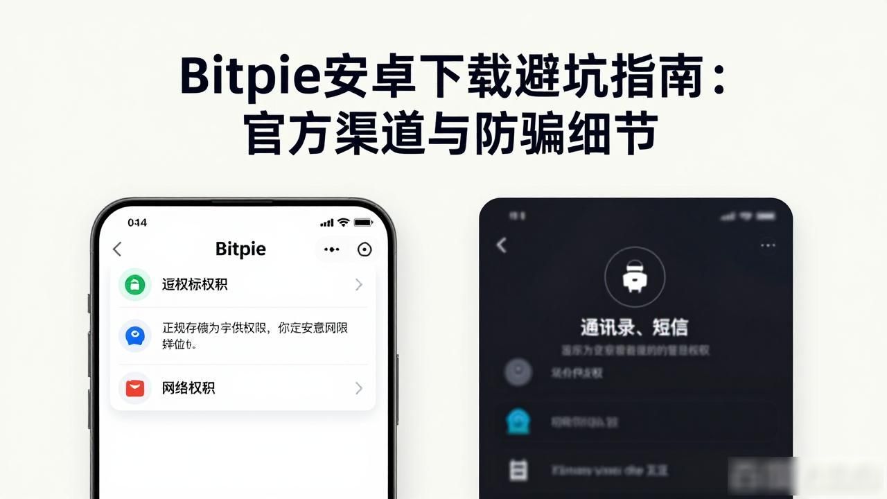 Bitpie安卓下载避坑指南：官方渠道与防骗细节