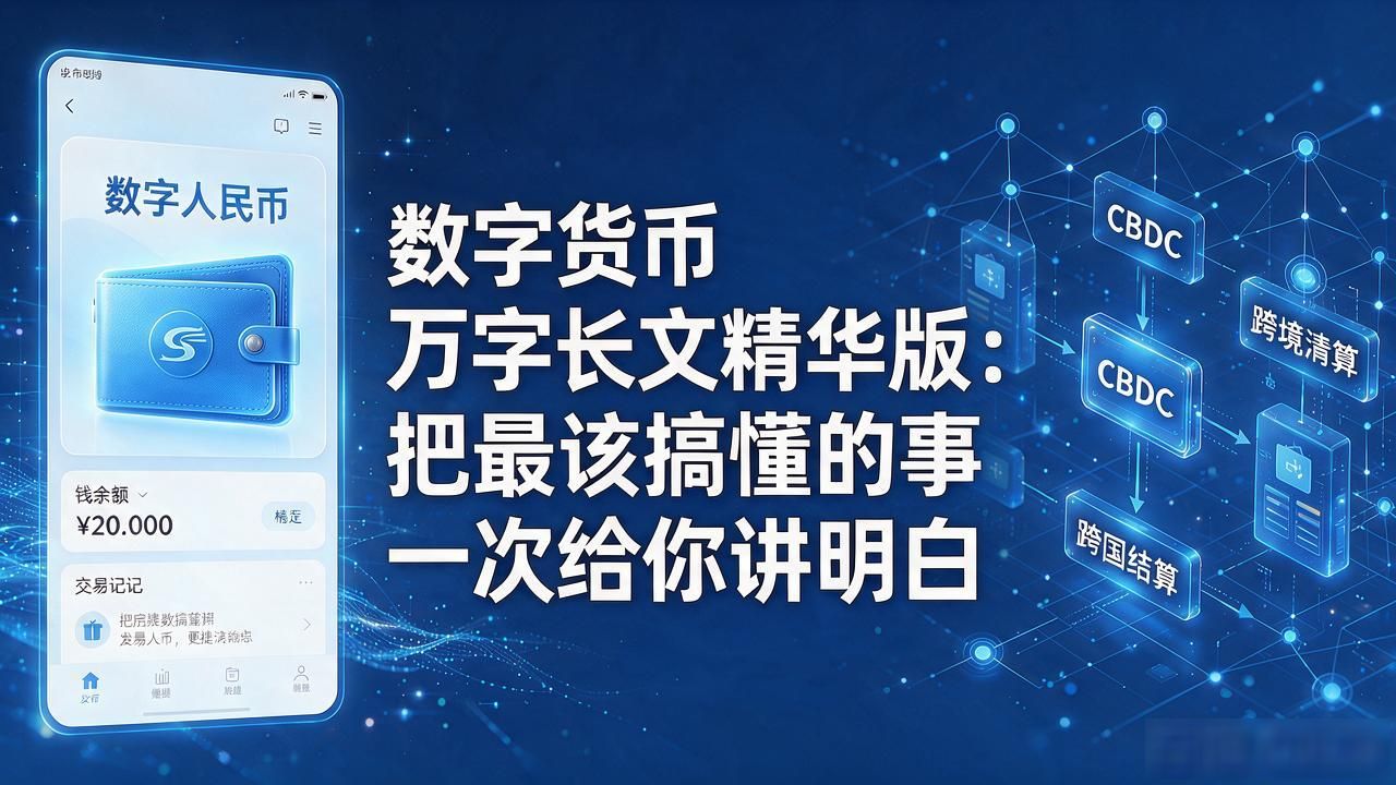 数字货币万字长文精华版：把最该搞懂的事一次给你讲明白