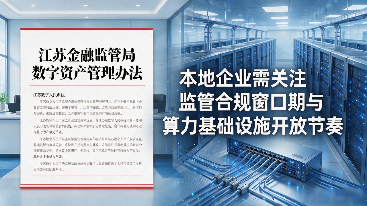 江苏数字货币技术怎么落地？本地企业、投资者最该关注的几件事