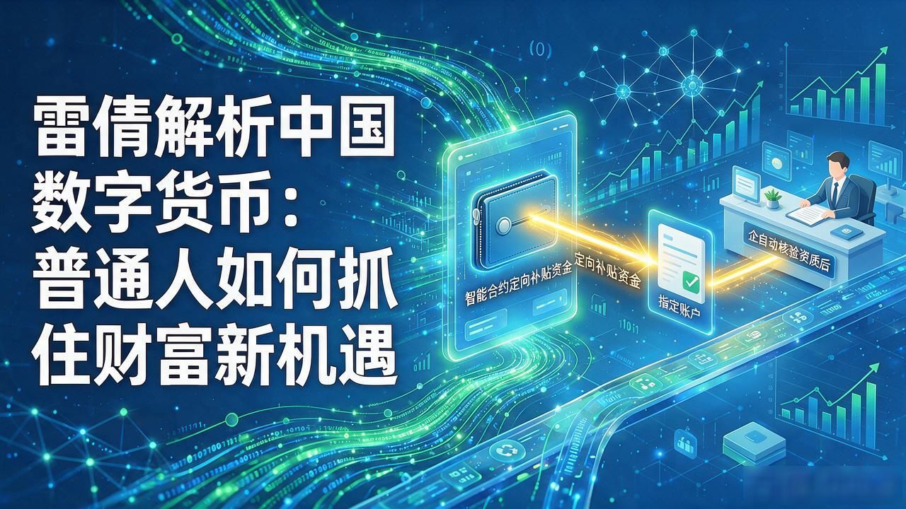 雷倩解析中国数字货币：普通人如何抓住财富新机遇