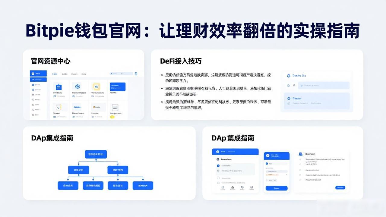 Bitpie钱包官网：让理财效率翻倍的实操指南
