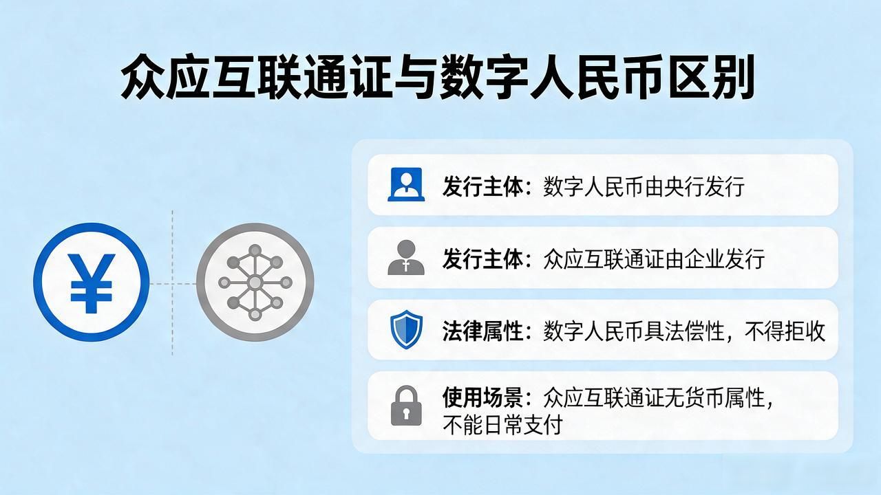 众应互联旗下数字货币到底是什么？跟数字人民币有啥区别