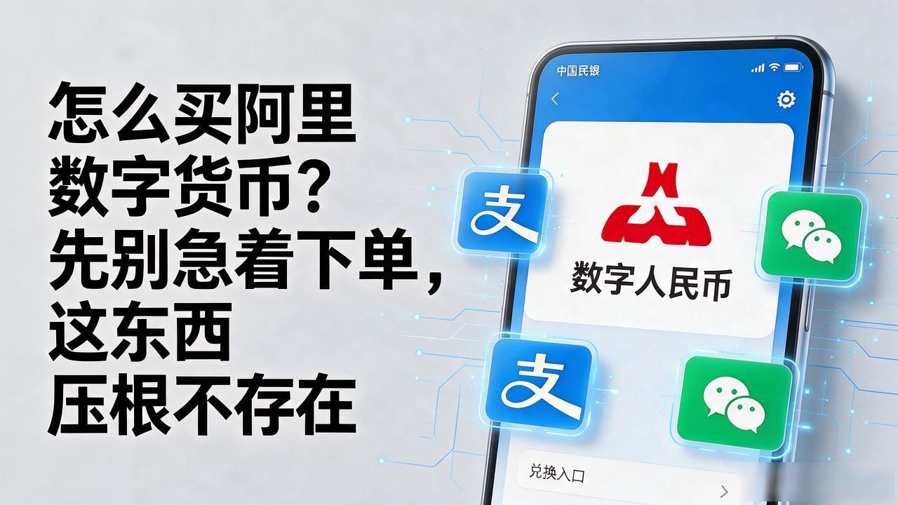 怎么买阿里数字货币？先别急着下单，这东西压根不存在