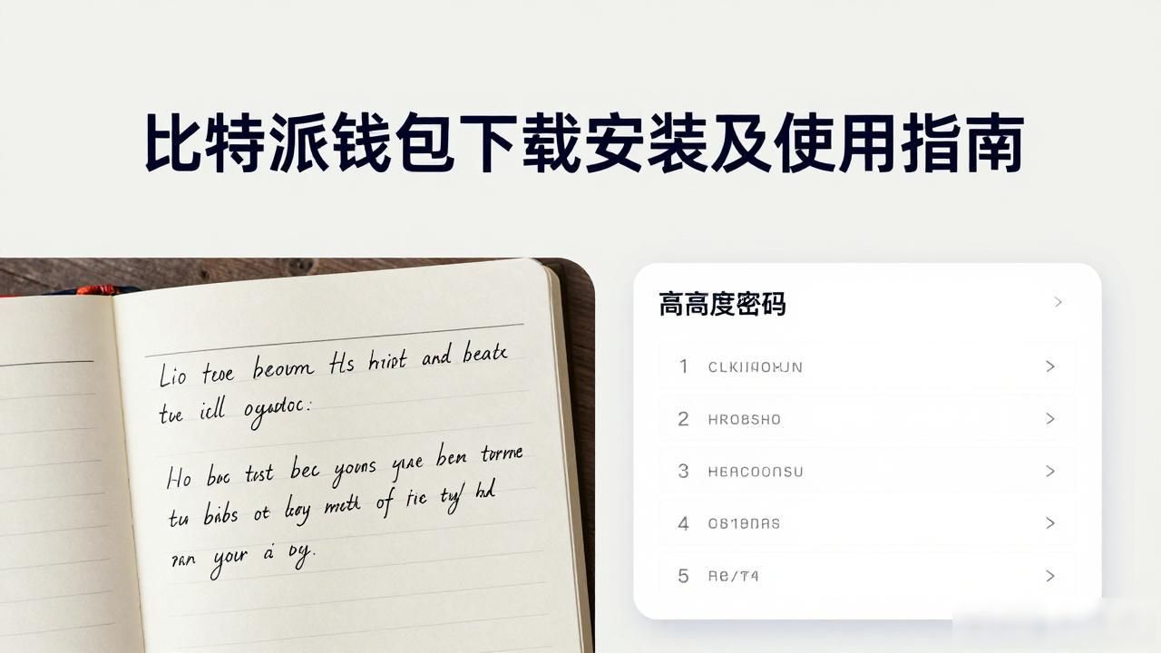 比特派钱包下载安装及使用指南