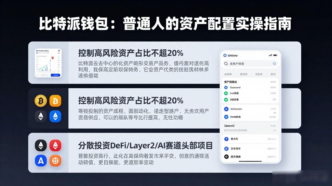 比特派钱包：普通人的资产配置实操指南