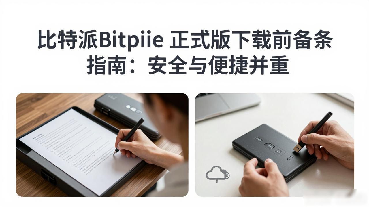 比特派Bitpie正式版下载前备份指南：安全与便捷并重