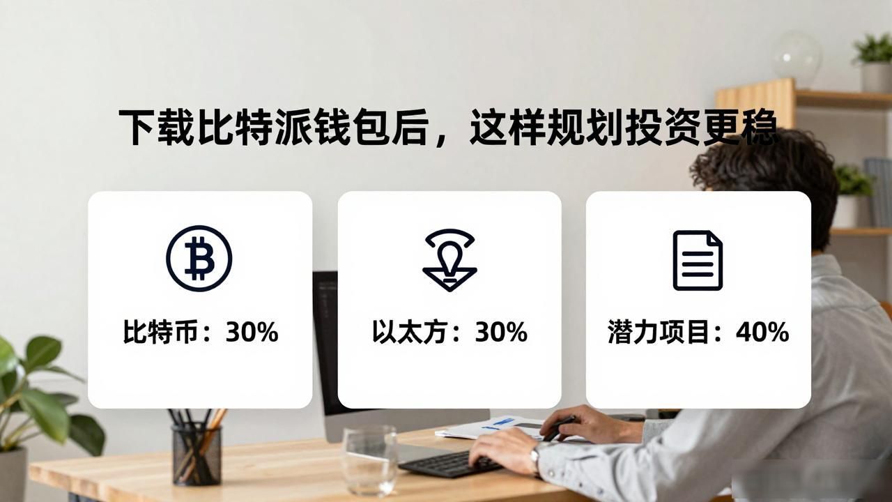 下载比特派钱包后，这样规划投资更稳