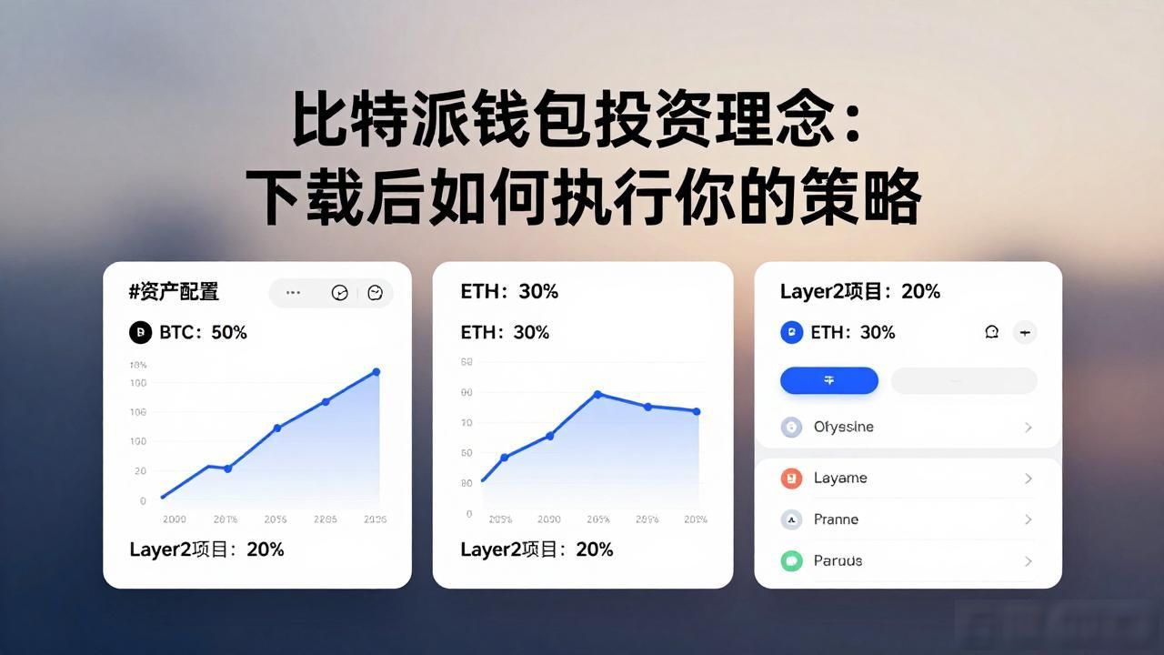 比特派钱包投资理念：下载后如何执行你的策略
