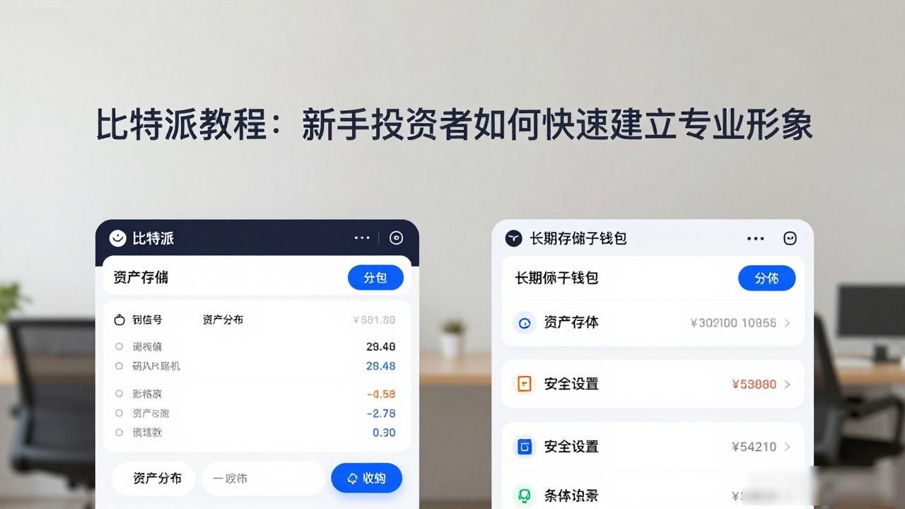 比特派教程：新手投资者如何快速建立专业形象