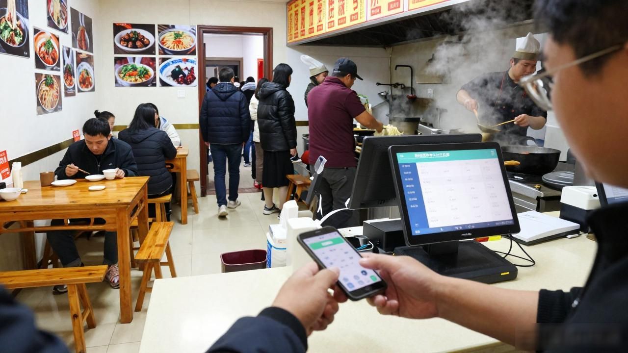 莲湖区数字货币怎么开通？一家小面馆从申请到账务的全流程