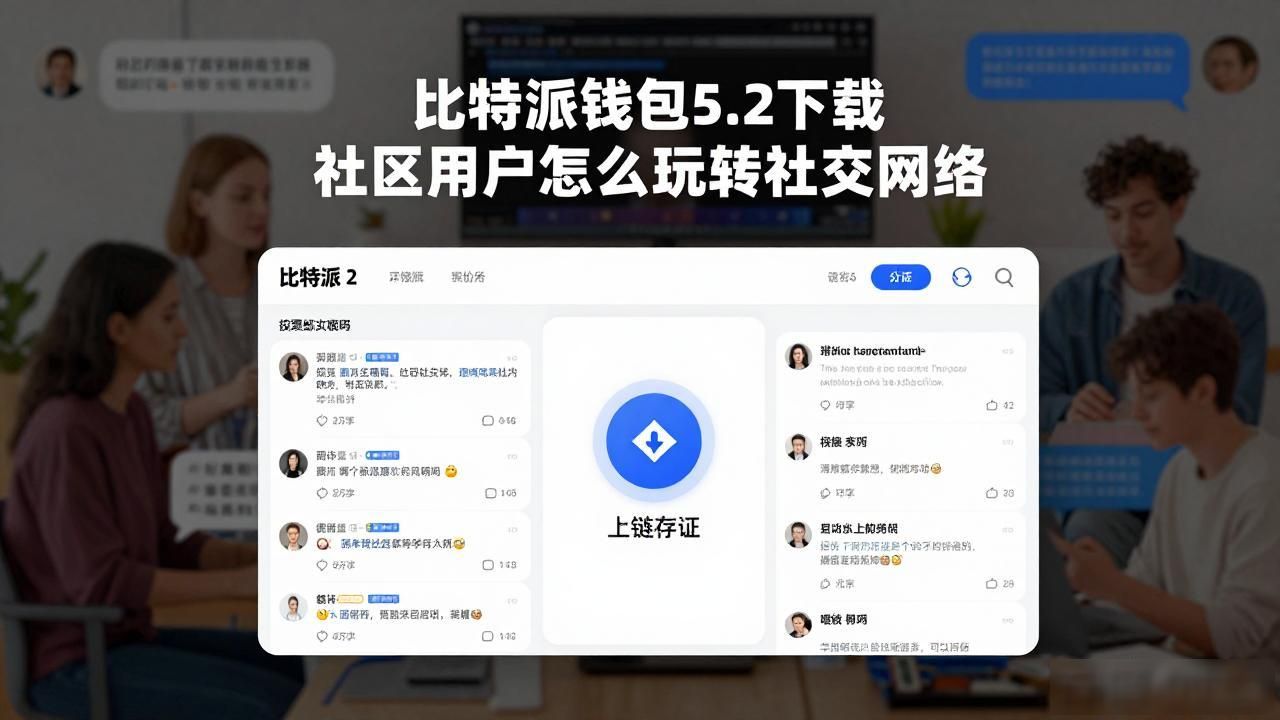 比特派钱包5.2下载 社区用户怎么玩转社交网络