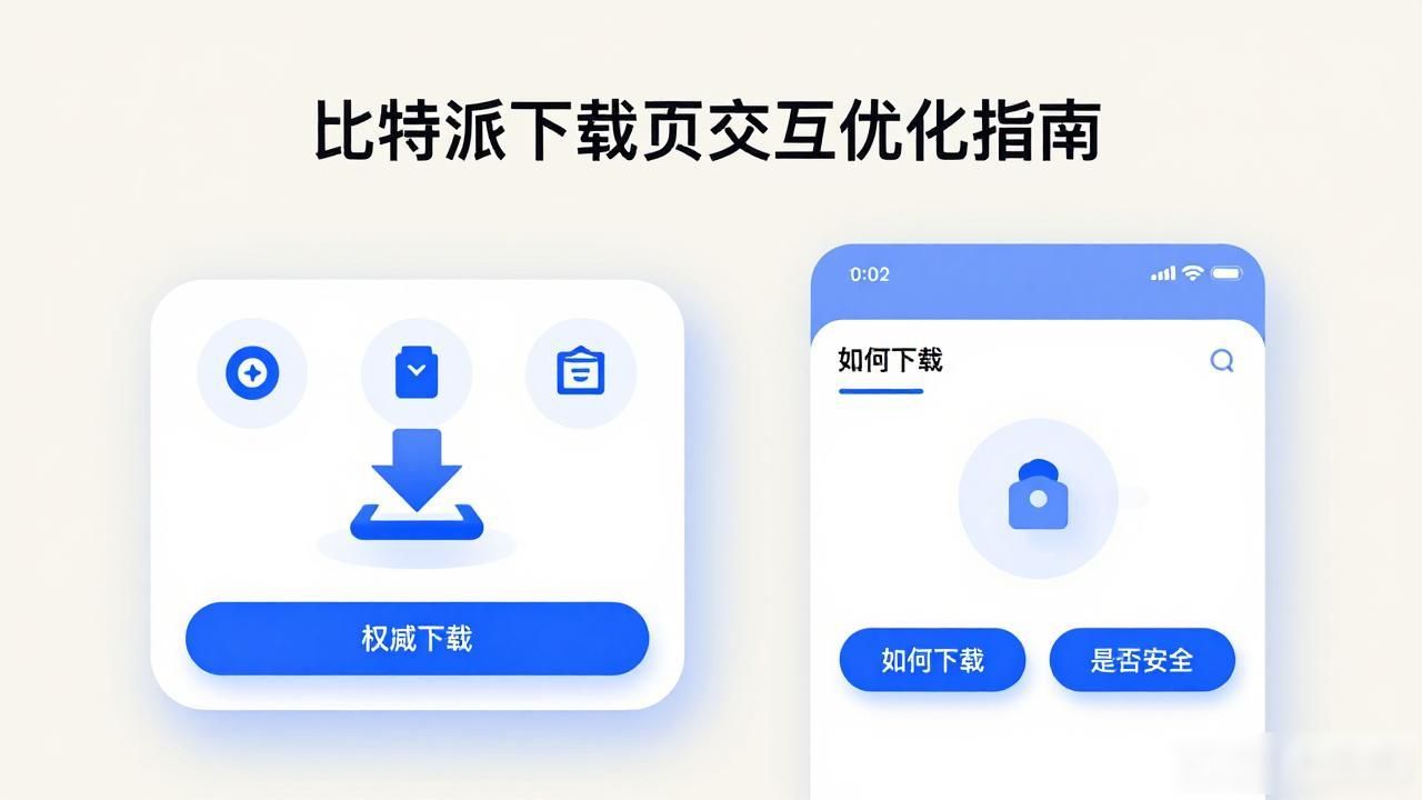 比特派下载页交互优化指南