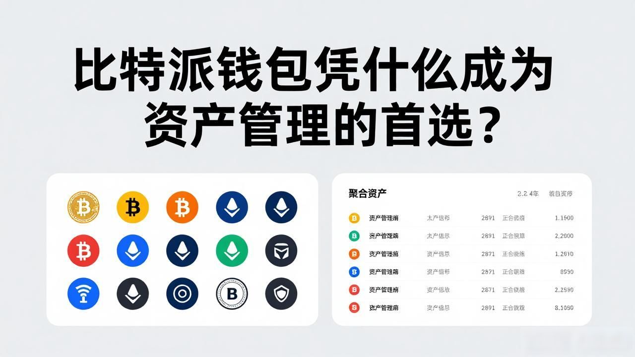 比特派钱包凭什么成为资产管理的首选？